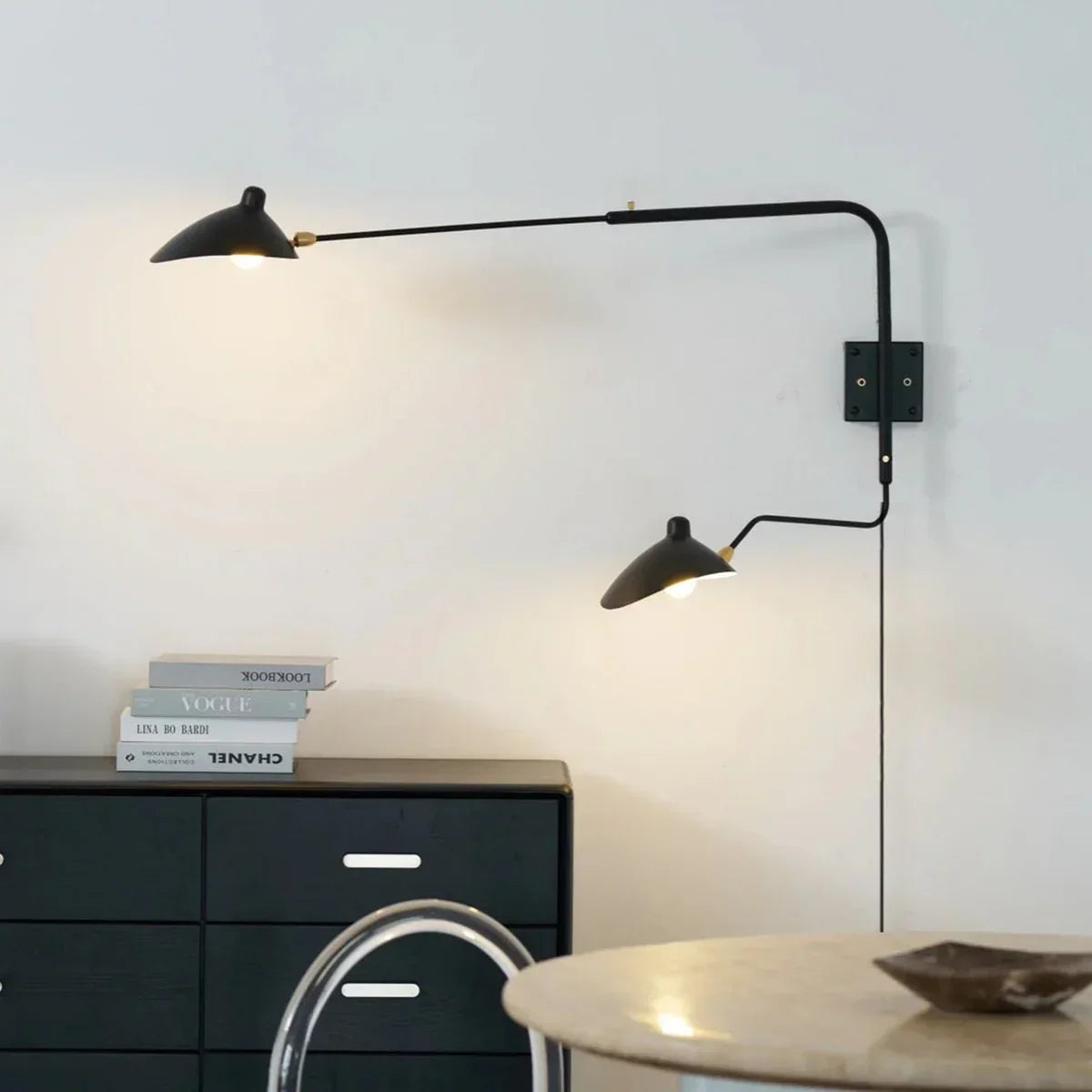 Rotating Versatile Arm Copper Wall Sconce – Copper detail 2