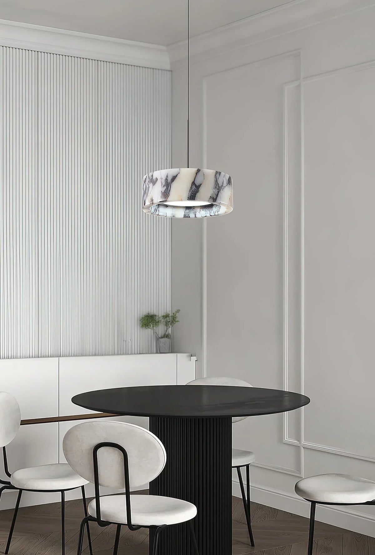 Round Marble Elancourt Pendant Lamp – Marble detail 15