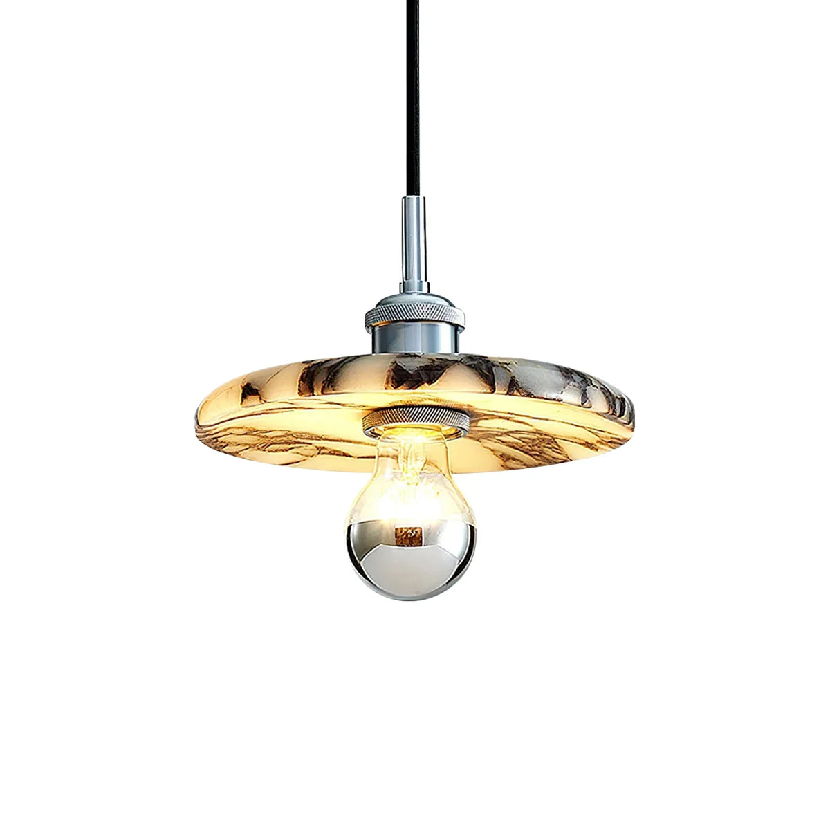 Round Zat Marble Pendant Lamp – Marble detail 10