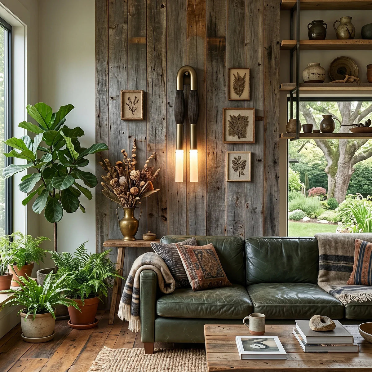 Sable Arc Brass Wall Sconce – Brass detail 2