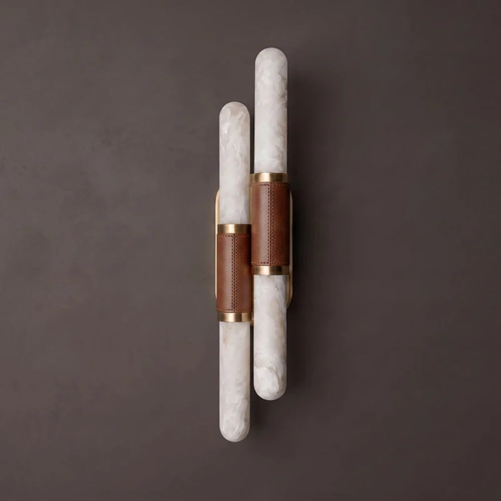 Sartelle Alabaster Wall Sconce – Alabaster detail 14