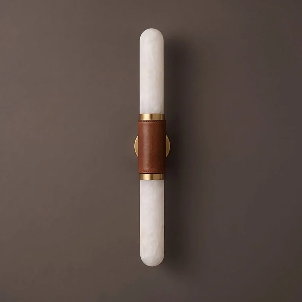 Sartelle Alabaster Wall Sconce – Alabaster detail 12
