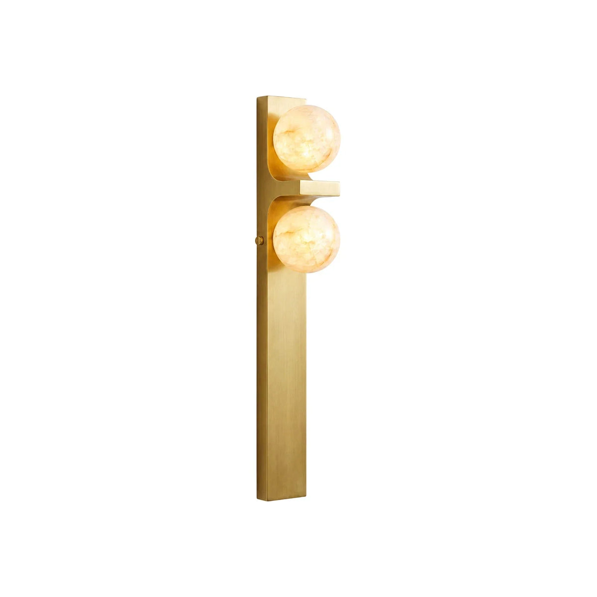 Selene Twin Alabaster Wall Sconce