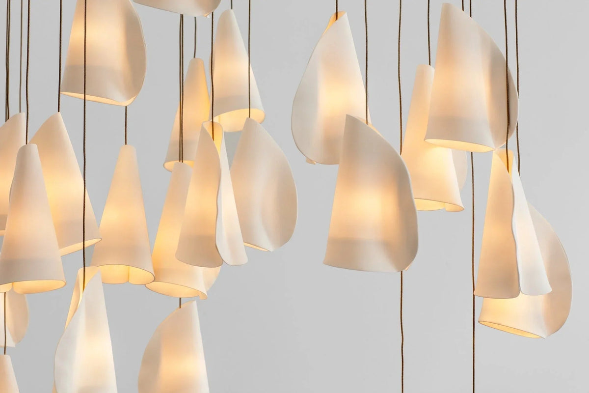 Series 21 Glass Pendant Light Cluster – Glass detail 33