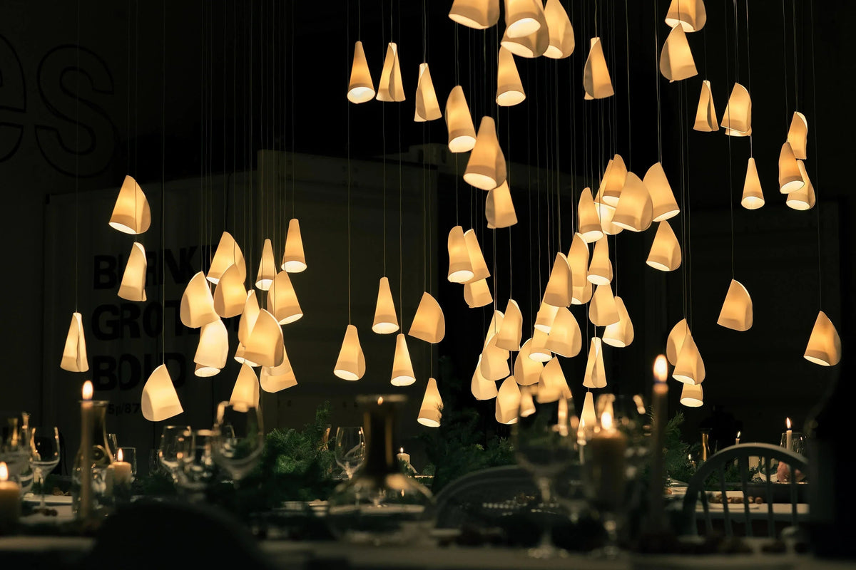 Series 21 Glass Pendant Light Cluster – Glass detail 34