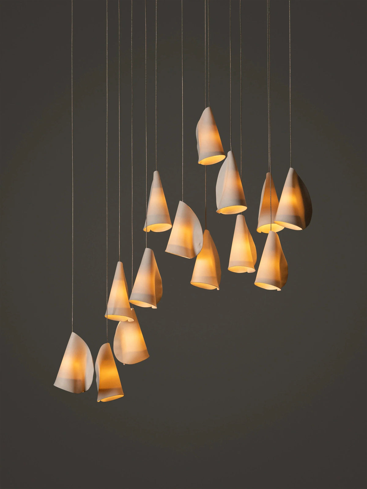 Series 21 Glass Pendant Light Cluster – Glass detail 25
