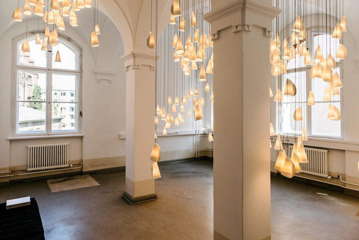Series 21 Glass Pendant Light Cluster – Glass detail 31