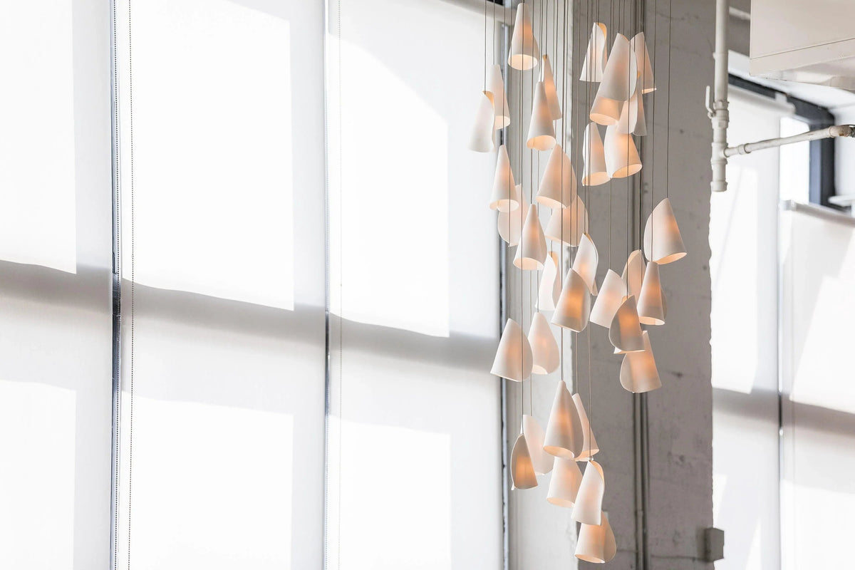 Series 21 Glass Pendant Light Cluster – Glass detail 32