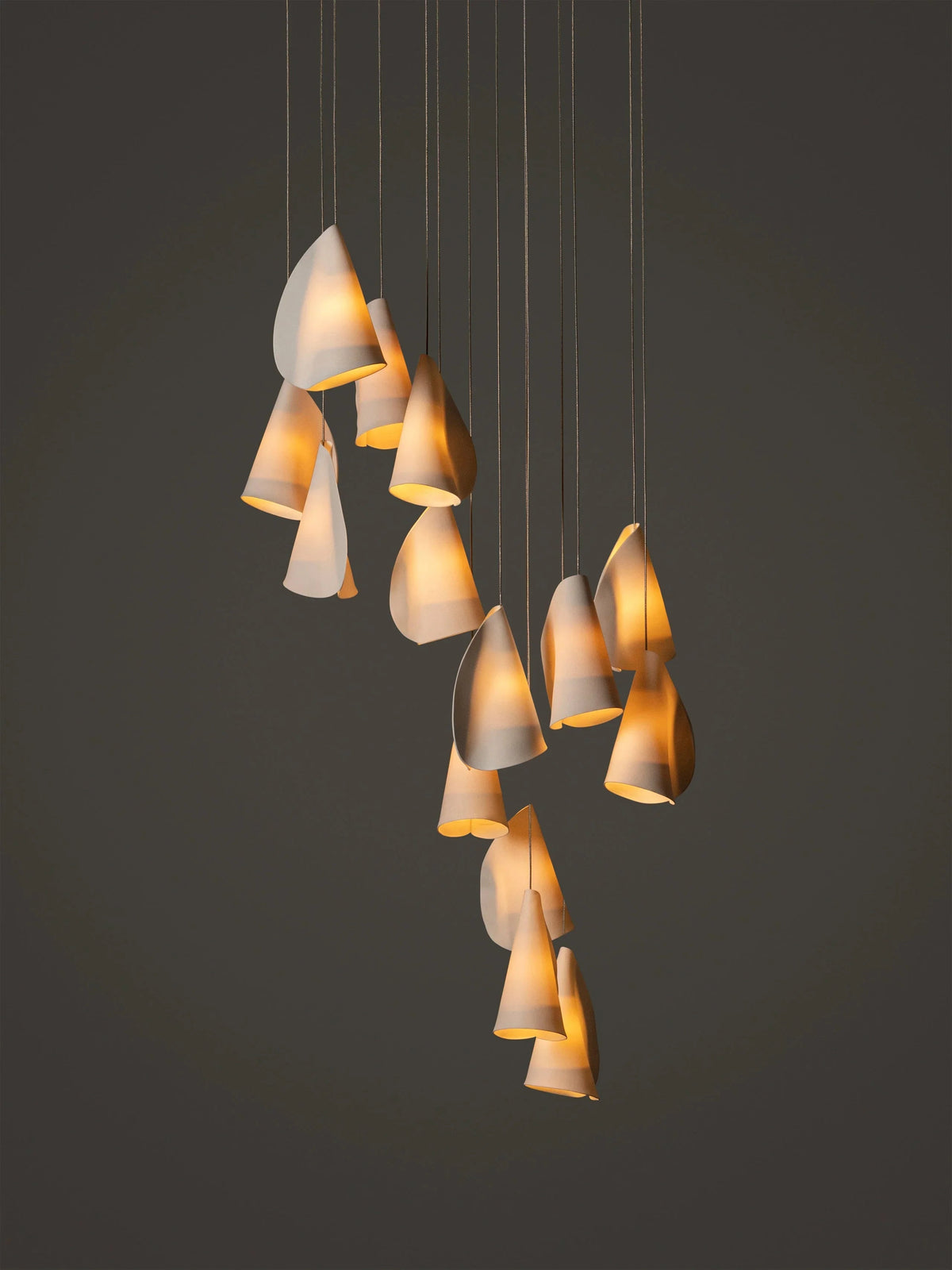 Series 21 Glass Pendant Light Cluster – Glass detail 26