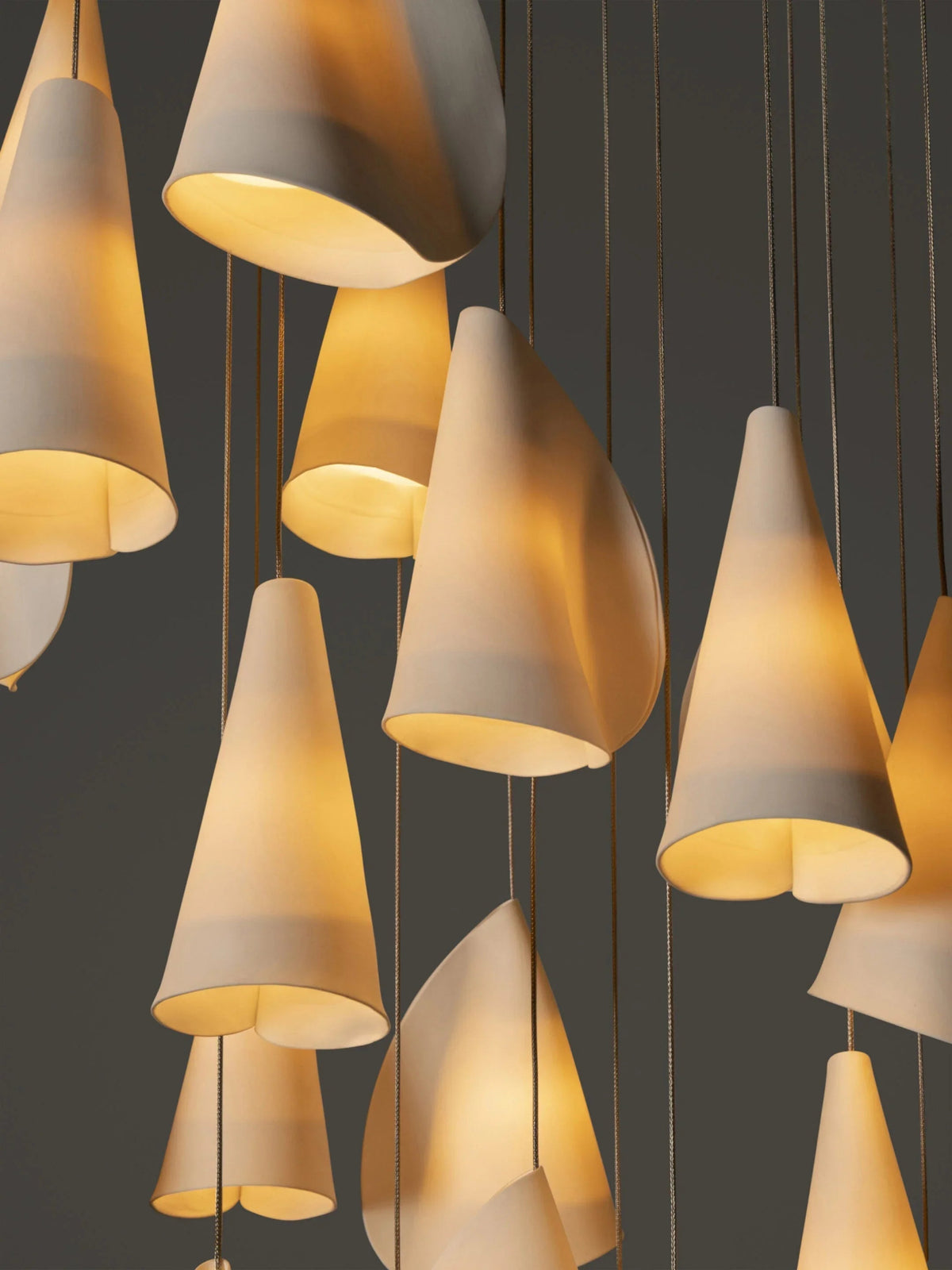 Series 21 Glass Pendant Light Cluster – Glass detail 23
