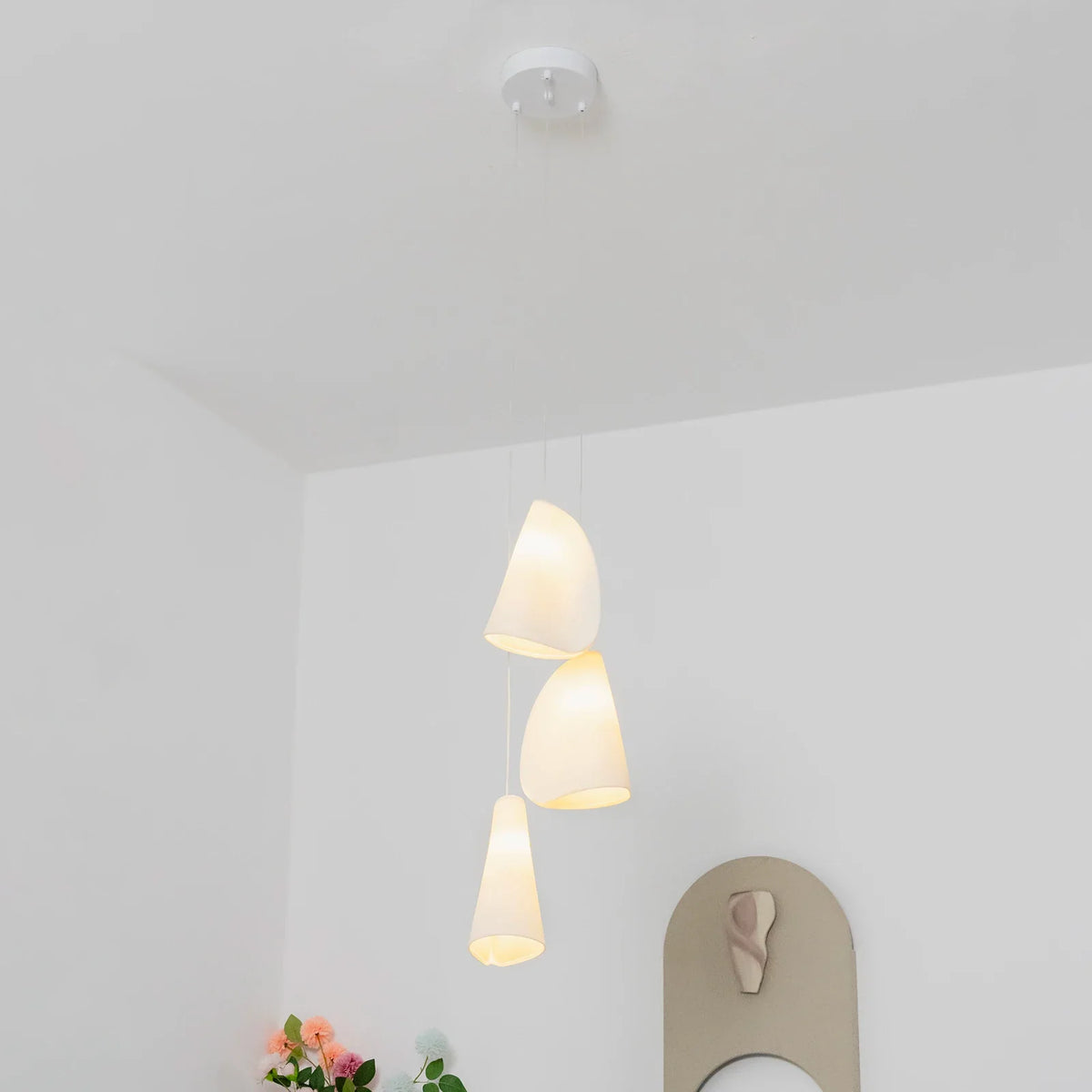 Series 21 Glass Pendant Light Cluster – Glass detail 47