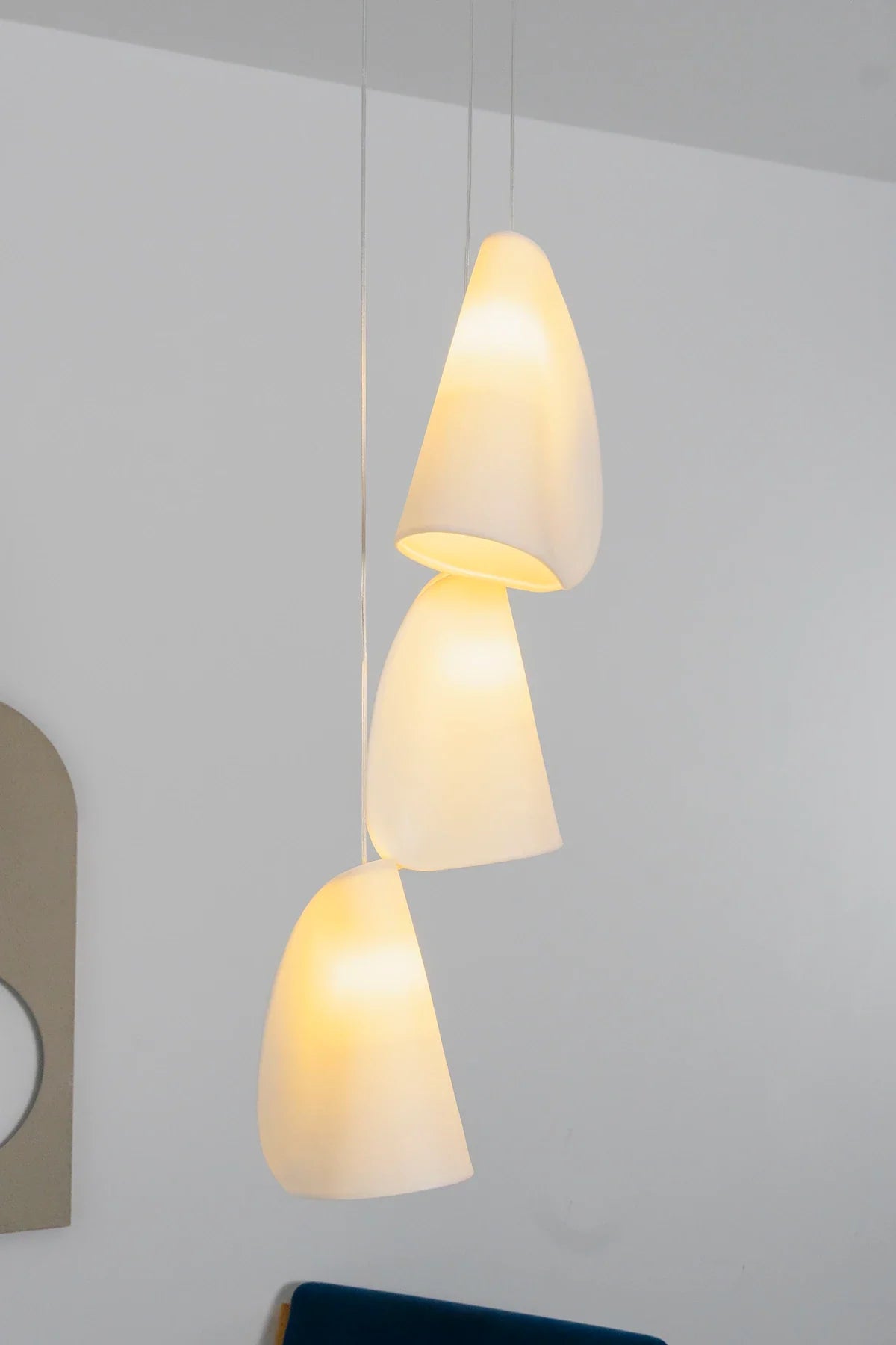 Series 21 Glass Pendant Light Cluster – Glass detail 46