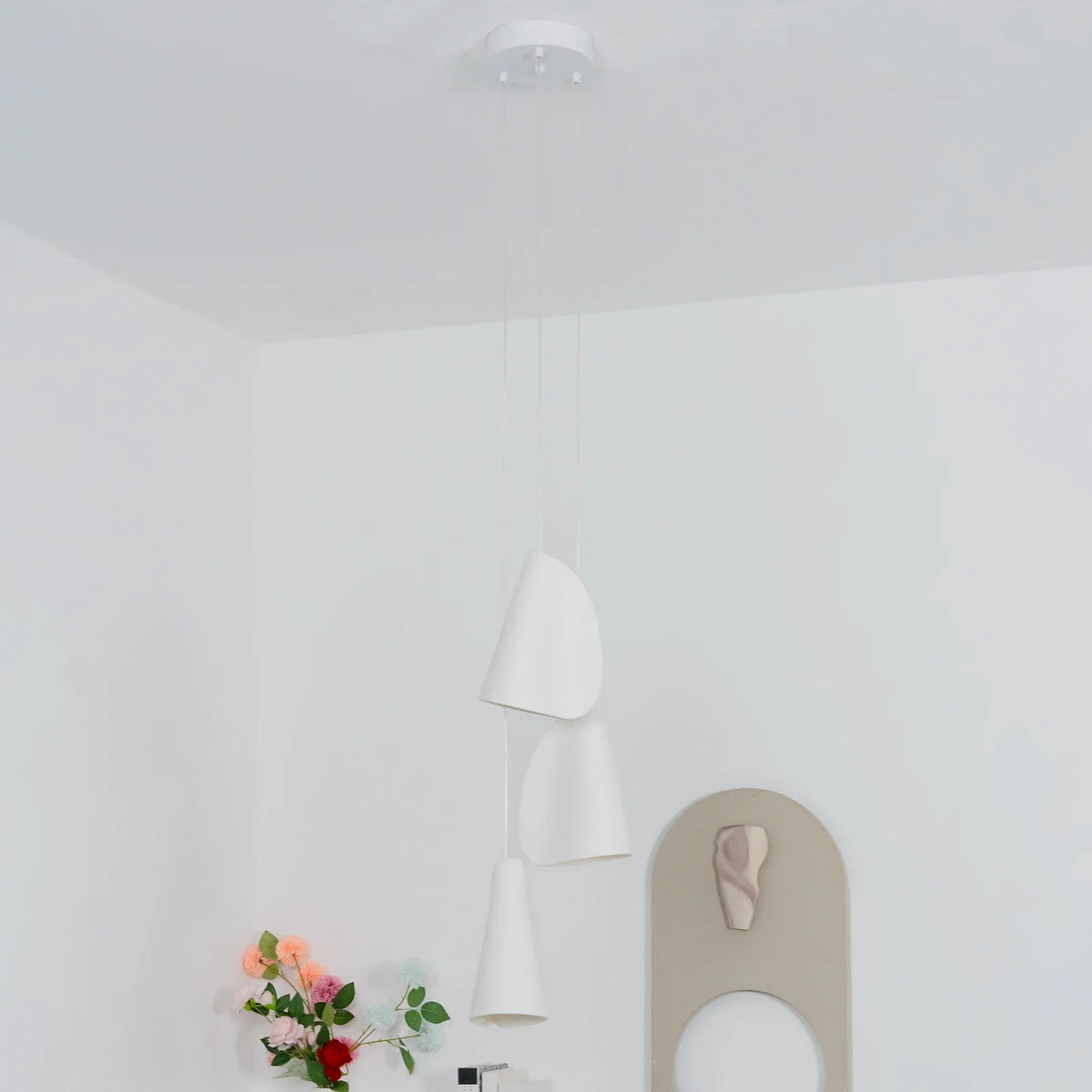 Series 21 Glass Pendant Light Cluster – Glass detail 48