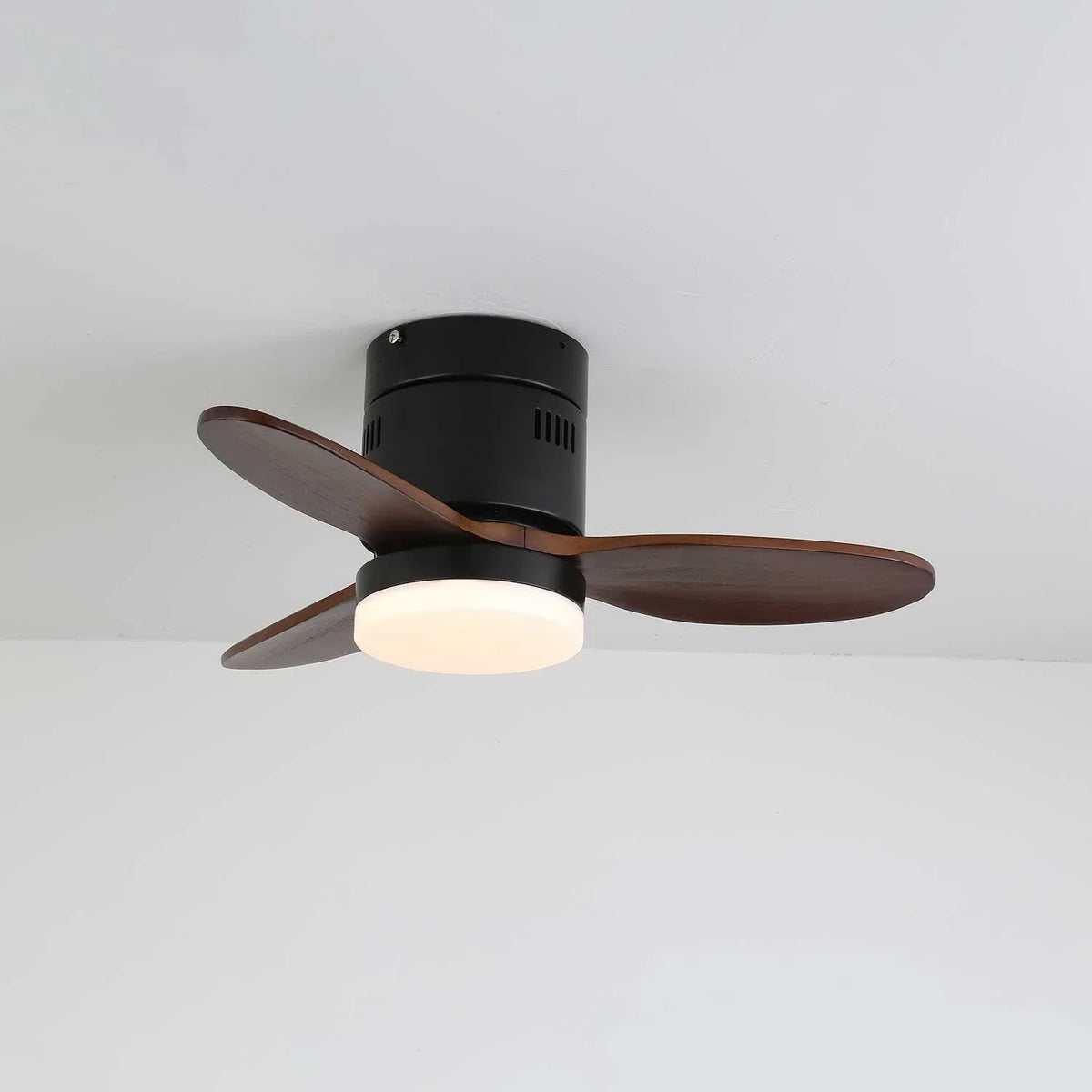 Silent Aeroluxe Modern Copper Ceiling Fan Light – Copper detail 12