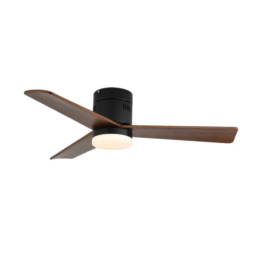Silent Aeroluxe Modern Copper Ceiling Fan Light