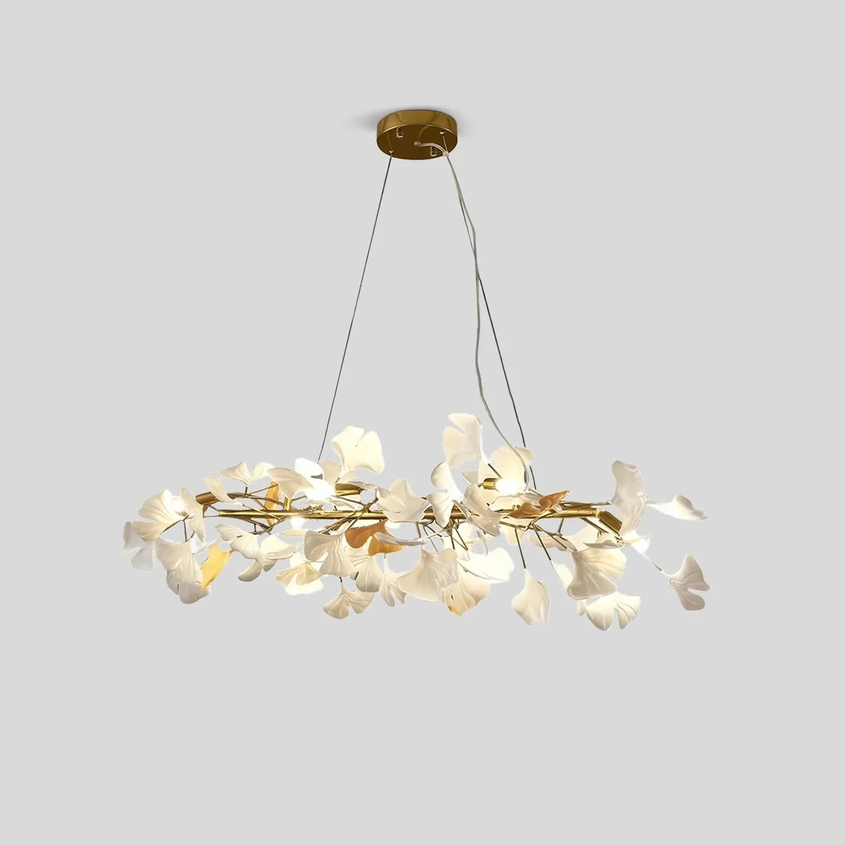 Ginkgo Chandelier M for Dining Table – detail 3