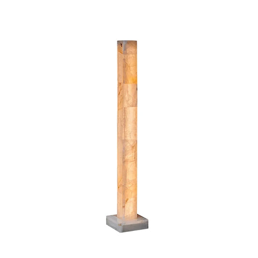 Solenne Alabaster Column Floor Lamp