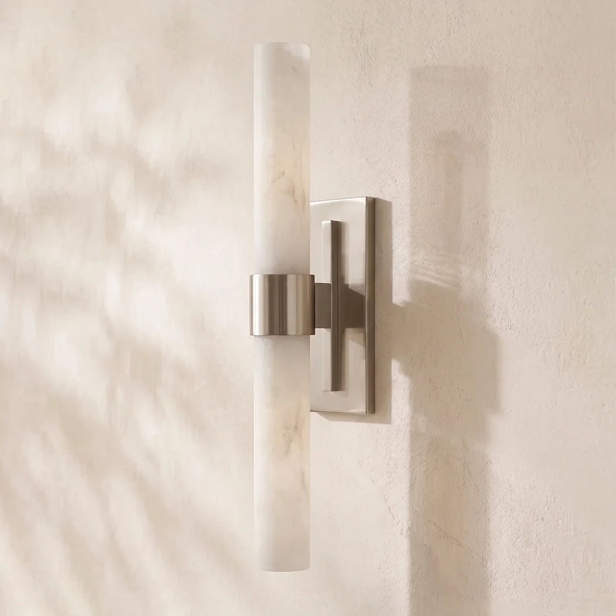 Stela Alabaster Cylinder Wall Sconce – Alabaster detail 21