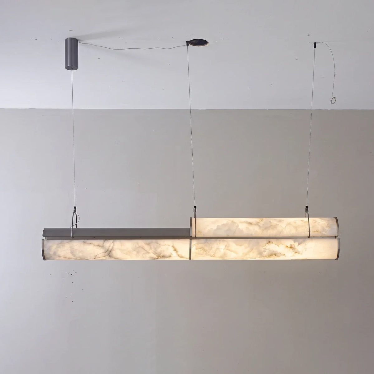 Stelline Alabaster Linear Pendant Light – Alabaster detail 11
