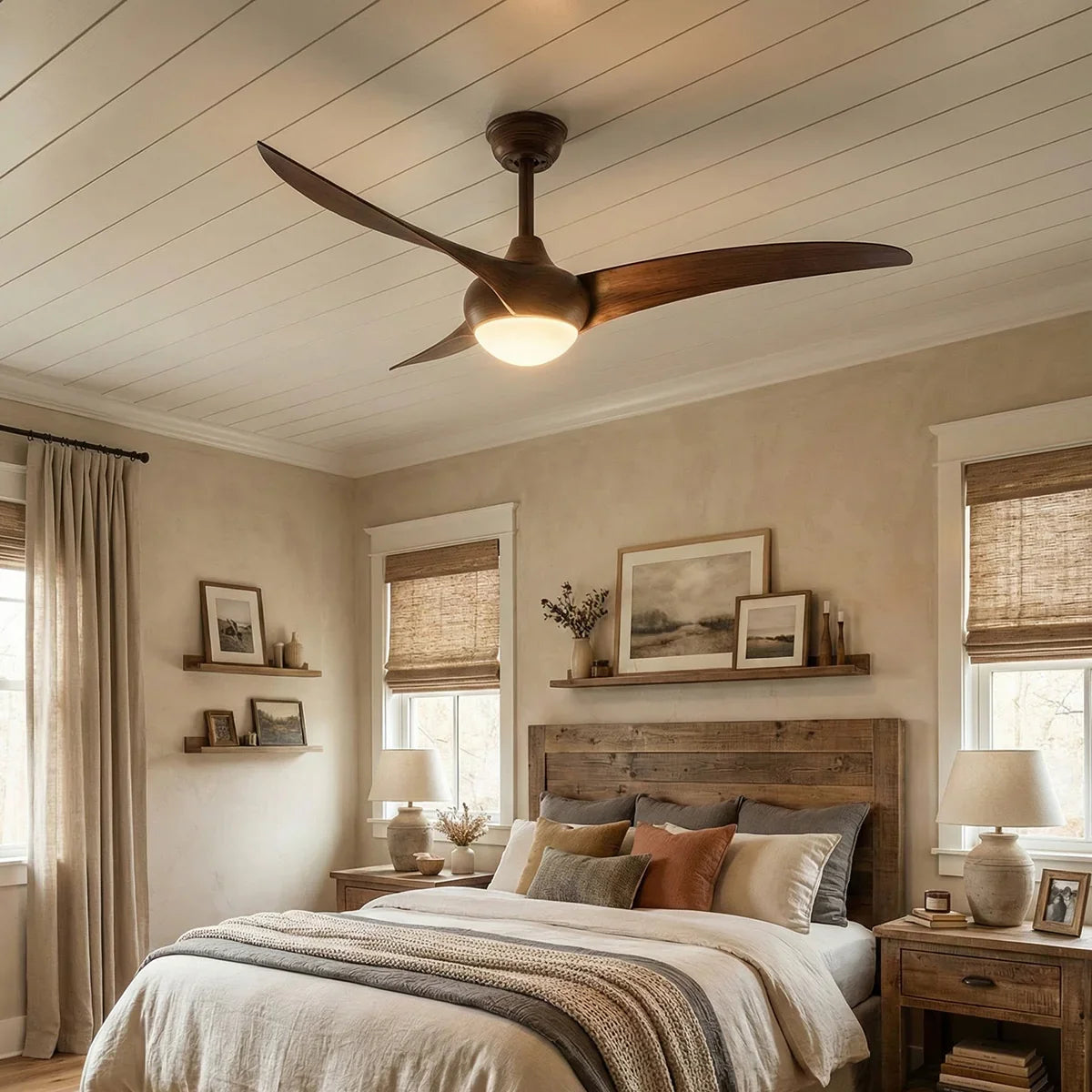 Streamlined Traditional Glass Ceiling Fan Light – Glass detail 7