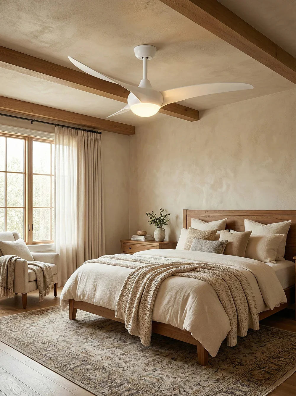 Streamlined Traditional Glass Ceiling Fan Light – Glass detail 12