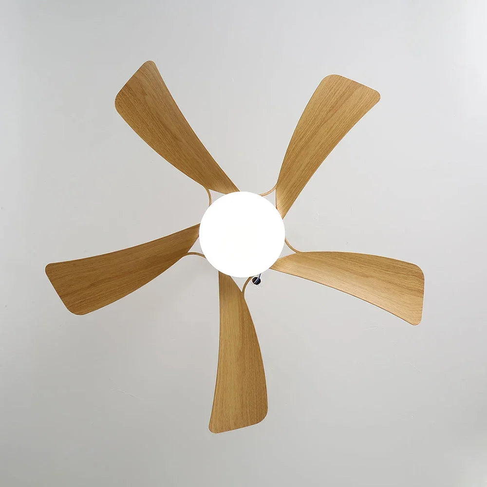 Stylish Aveline Five-Blade Copper Ceiling Fan Light – Copper detail 12