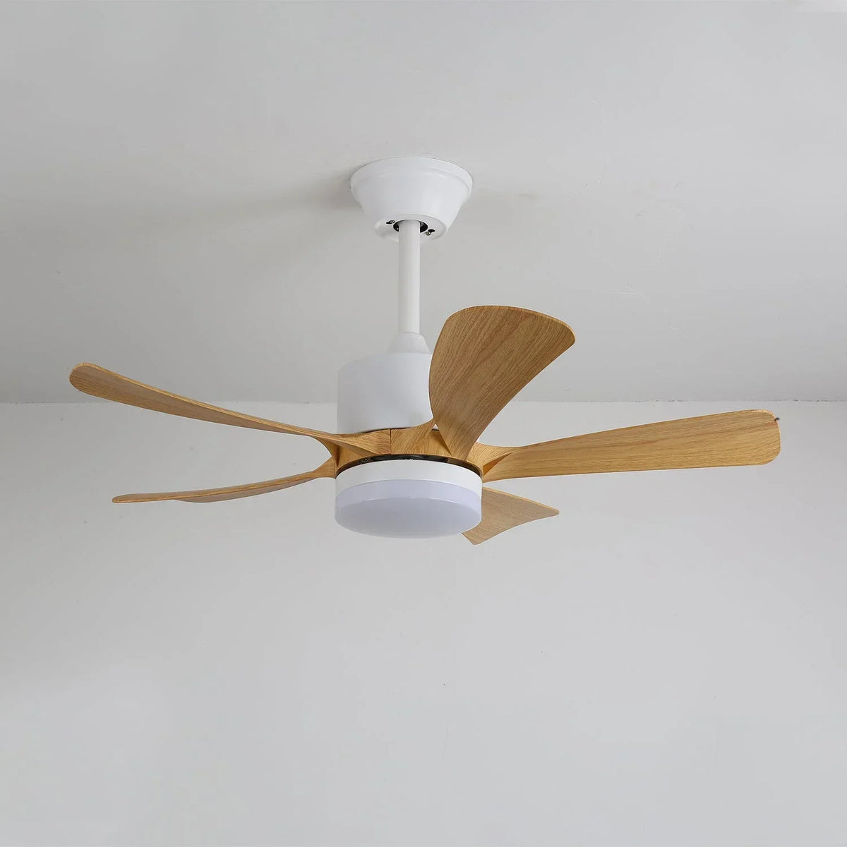 Stylish Aveline Five-Blade Copper Ceiling Fan Light – Copper detail 14