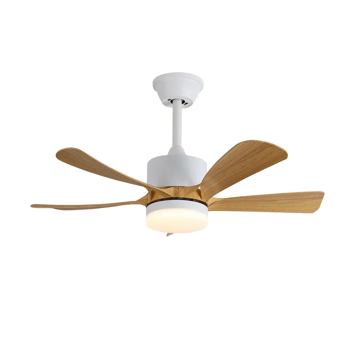 Stylish Aveline Five-Blade Copper Ceiling Fan Light – Copper detail 17