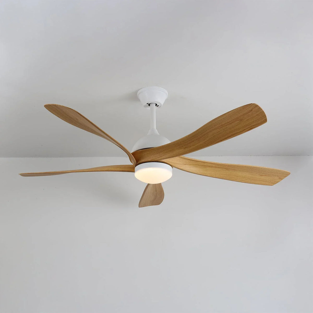 Stylish Aveline Five-Blade Copper Ceiling Fan Light – Copper detail 15
