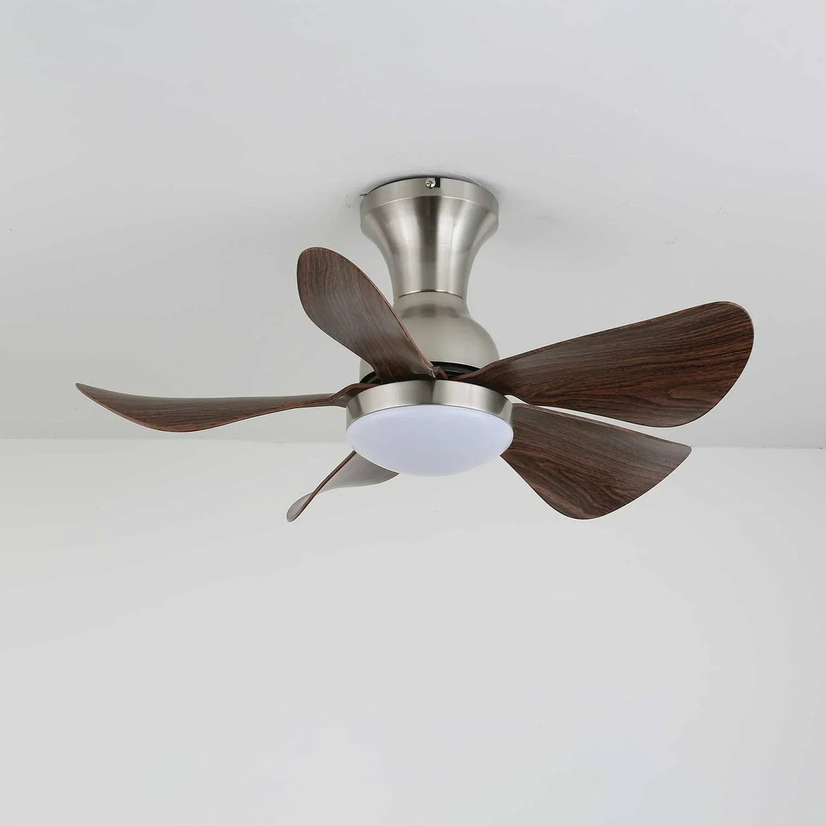 Stylish Compact Silent Copper Ceiling Fan Light – Copper detail 13