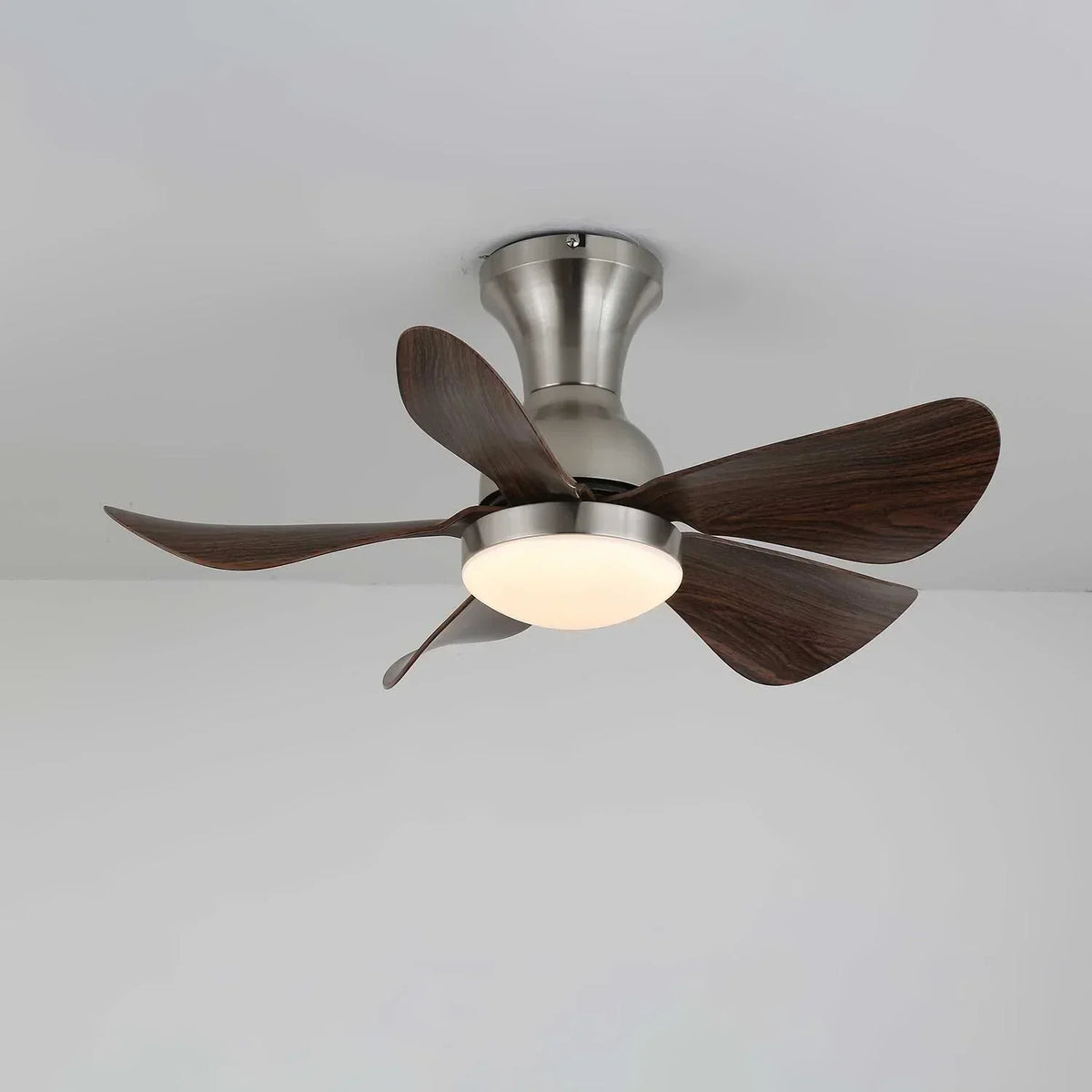Stylish Compact Silent Copper Ceiling Fan Light – Copper detail 12