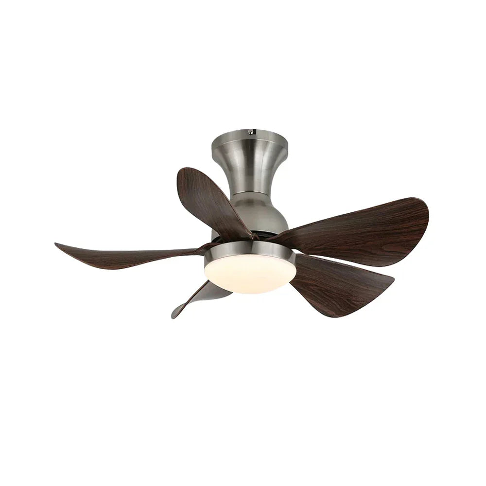 Stylish Compact Silent Copper Ceiling Fan Light – Copper detail 14