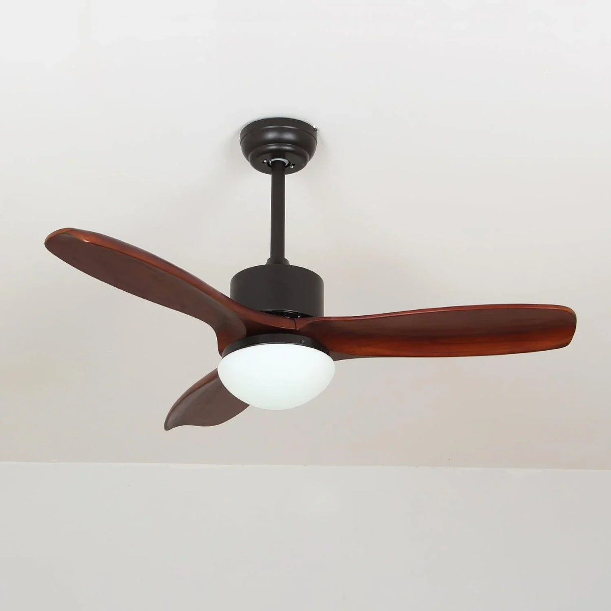 Stylish Harborough 3-Blade Glass Ceiling Fan Light – Glass detail 11