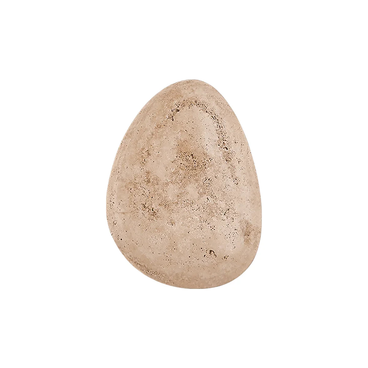 Terra Ovo Pebble-Shaped Travertine Wall Lamp – Travertine detail 17