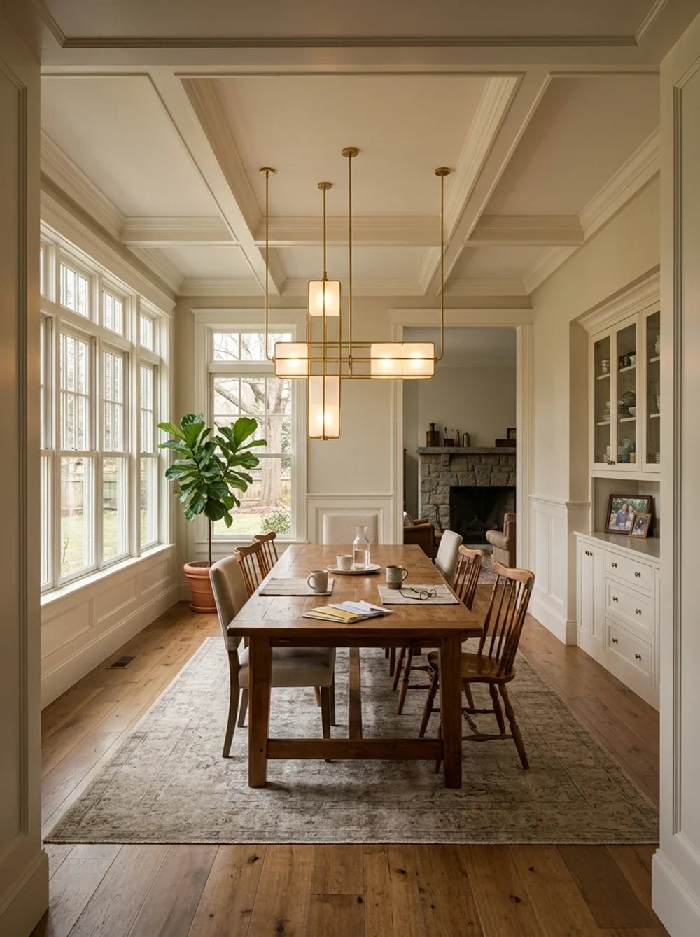 Traverse Modular Glass Cube Chandelier – Glass detail 11