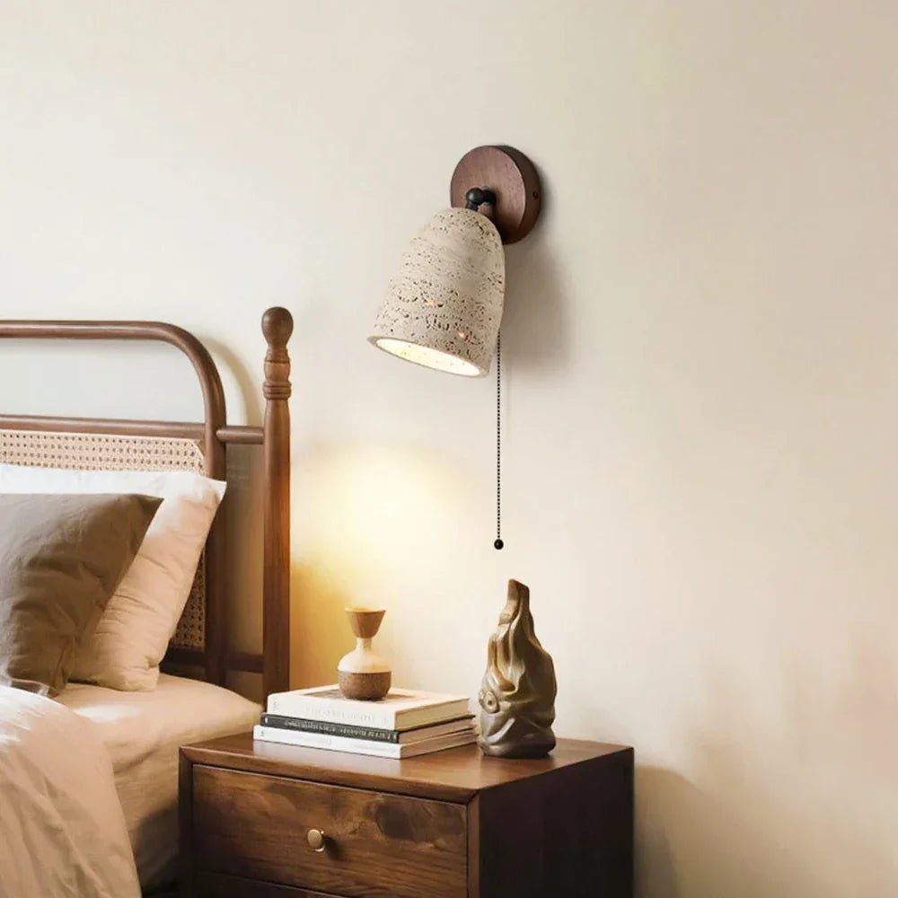 Travertine Adjustable Swivel Wall Lamp – Travertine detail 4