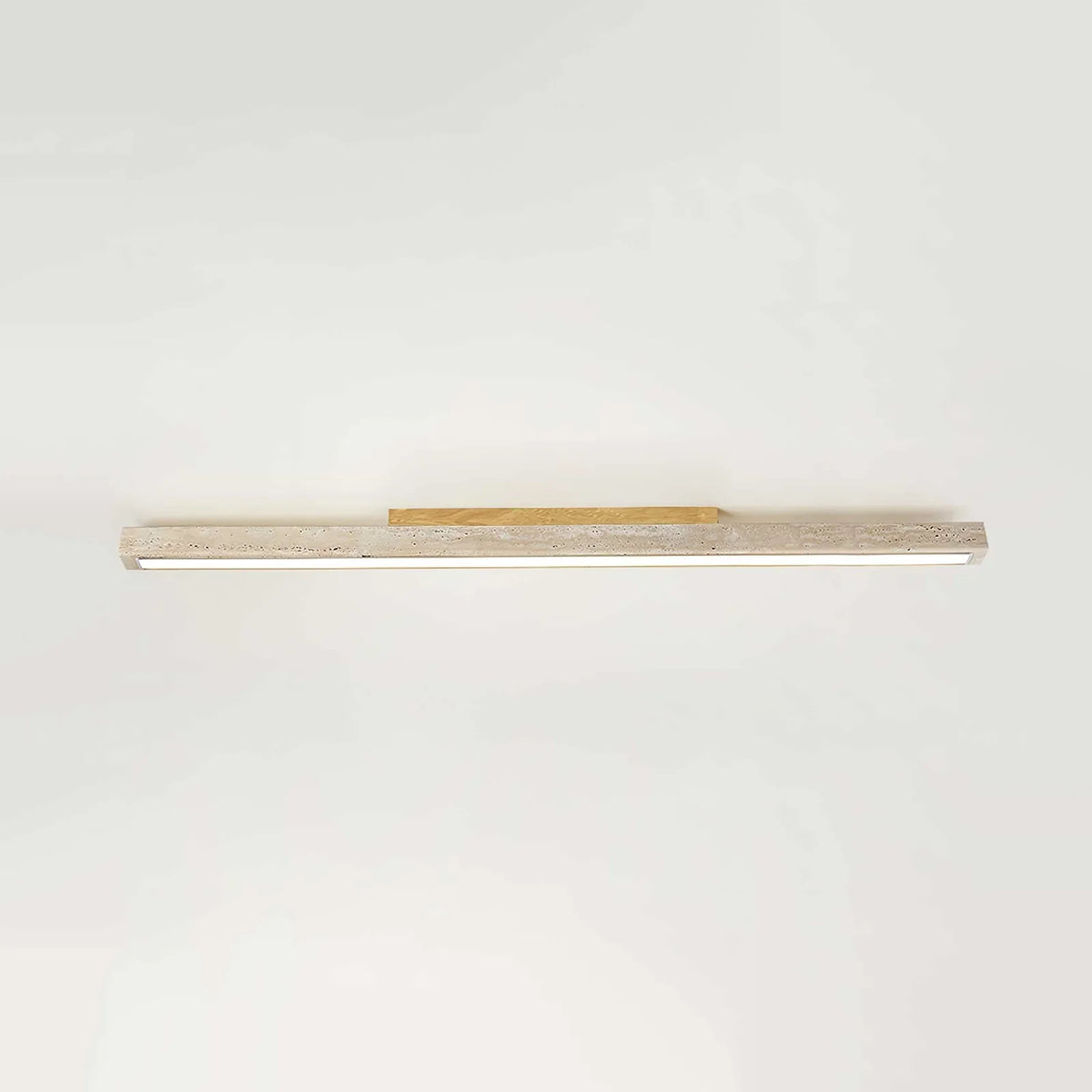 Travertine Column Rectangle Ceiling Light – Travertine detail 16