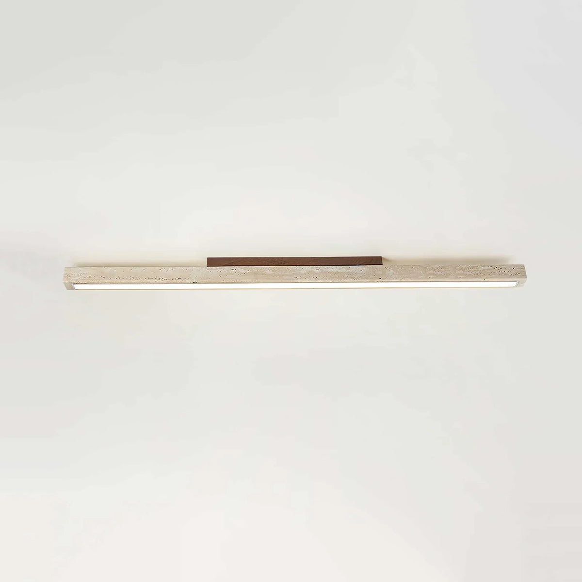 Travertine Column Rectangle Ceiling Light – Travertine detail 15