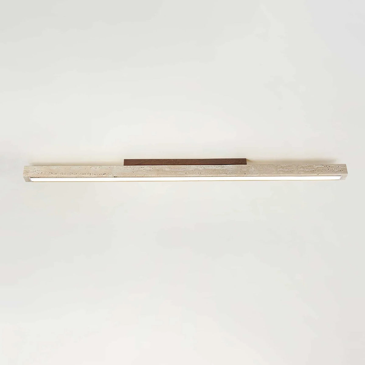 Travertine Column Rectangle Ceiling Light – Travertine detail 17