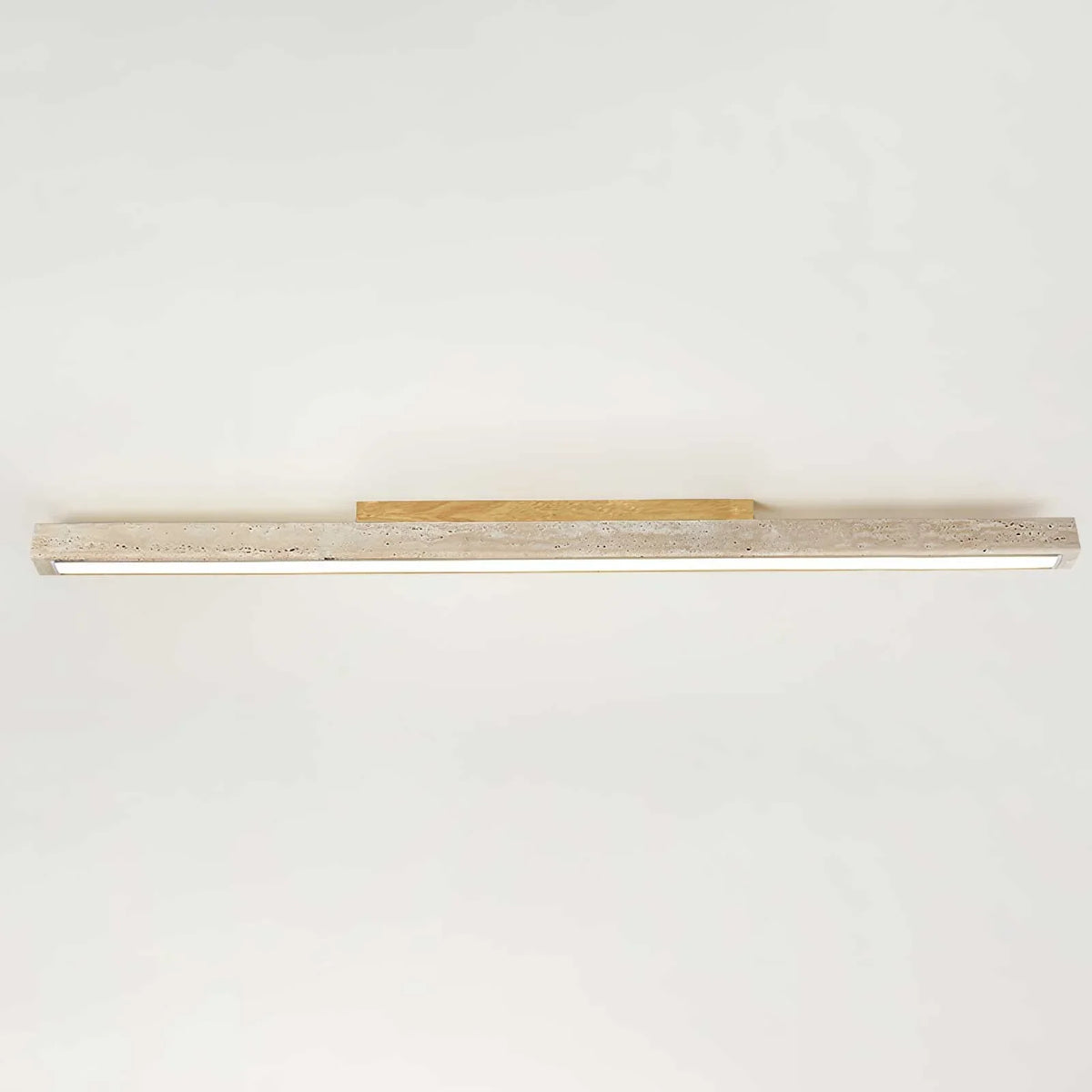Travertine Column Rectangle Ceiling Light – Travertine detail 20