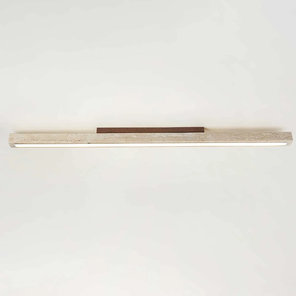 Travertine Column Rectangle Ceiling Light – Travertine detail 19