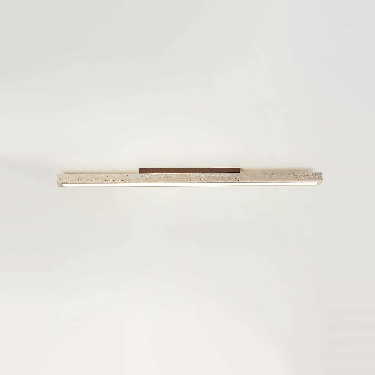 Travertine Column Rectangle Ceiling Light – Travertine detail 13