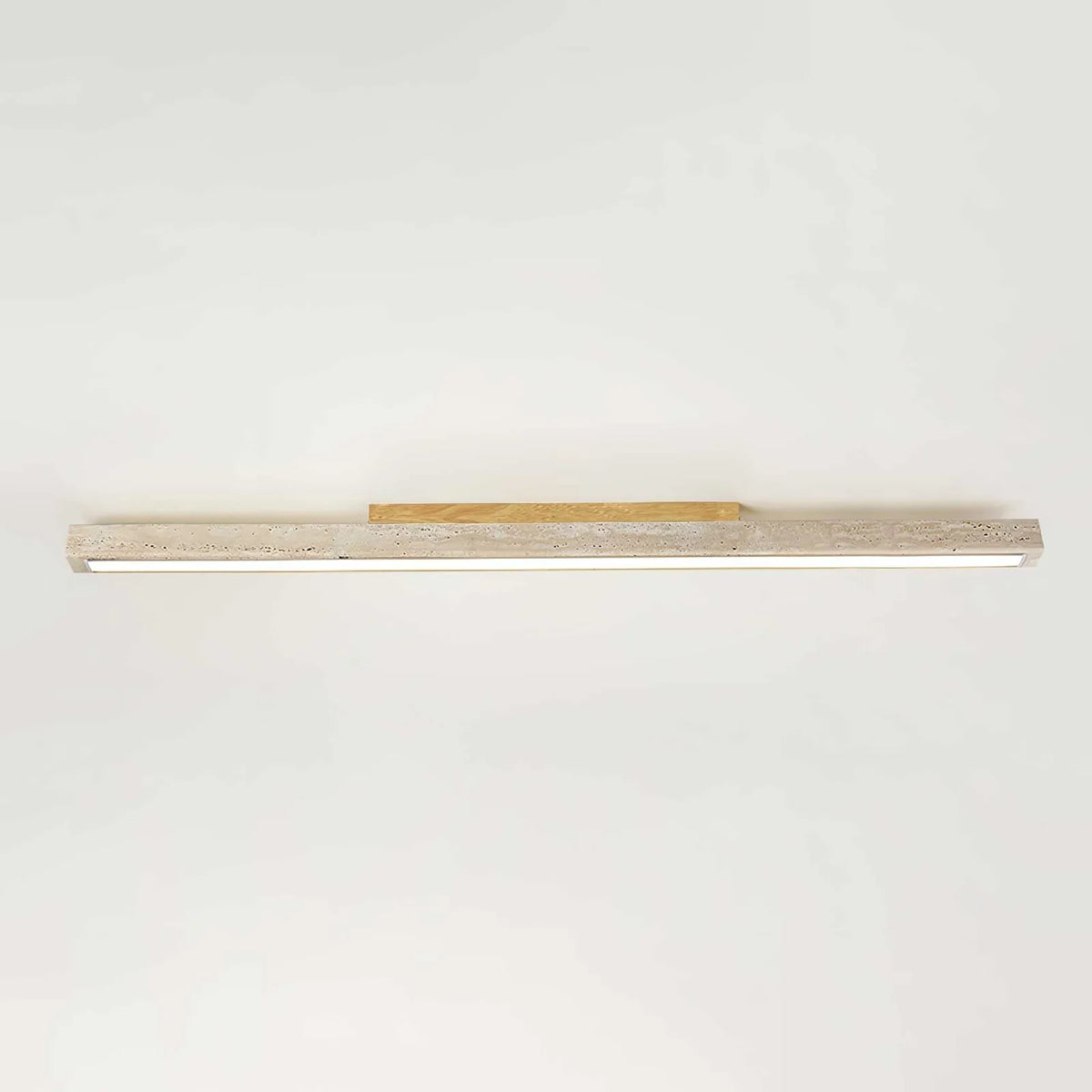 Travertine Column Rectangle Ceiling Light – Travertine detail 18