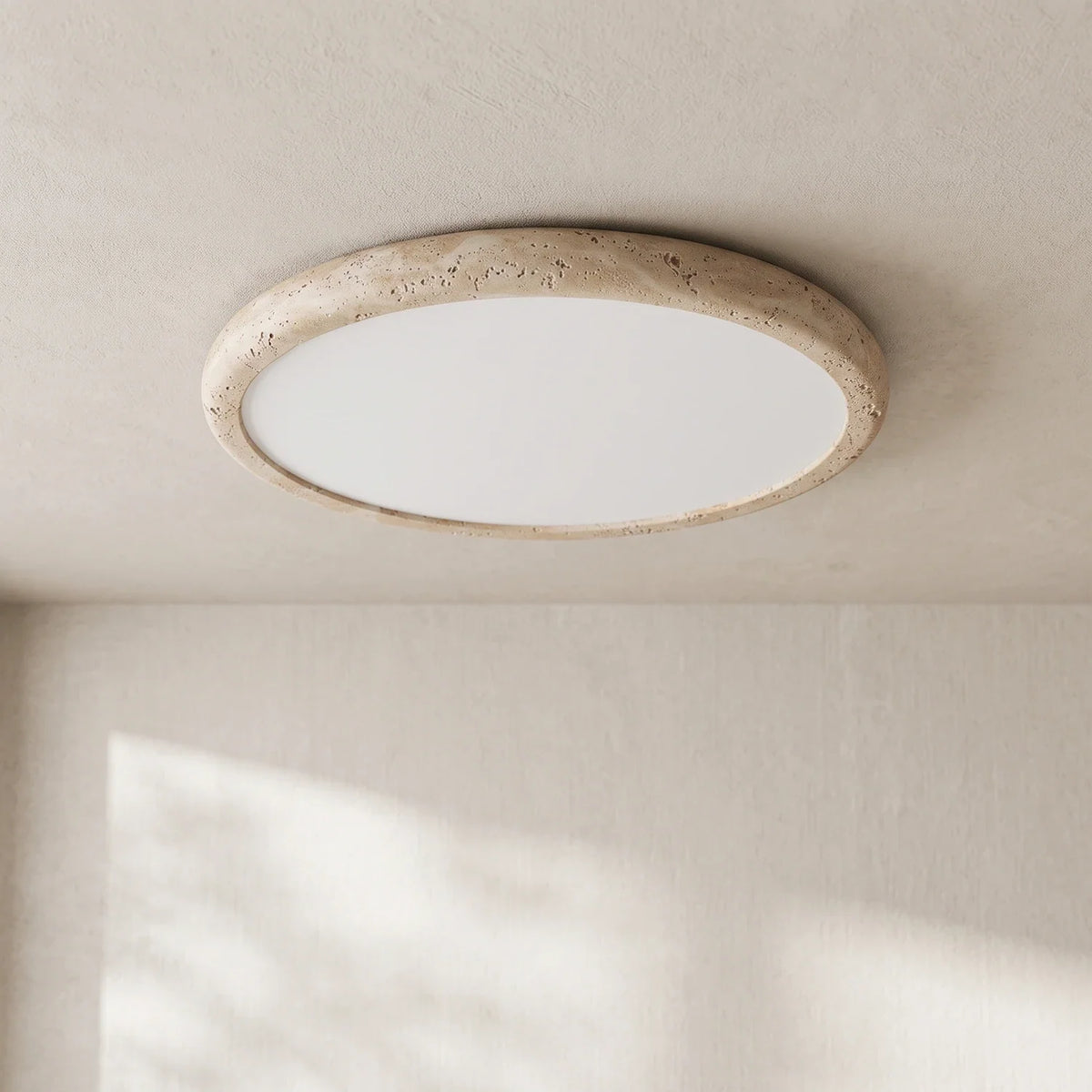 Travertine Kleine Ceiling Light – Travertine detail 18