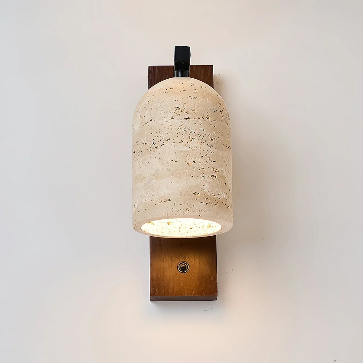 Travertine Mirabelle Wall Lamp – Travertine detail 15