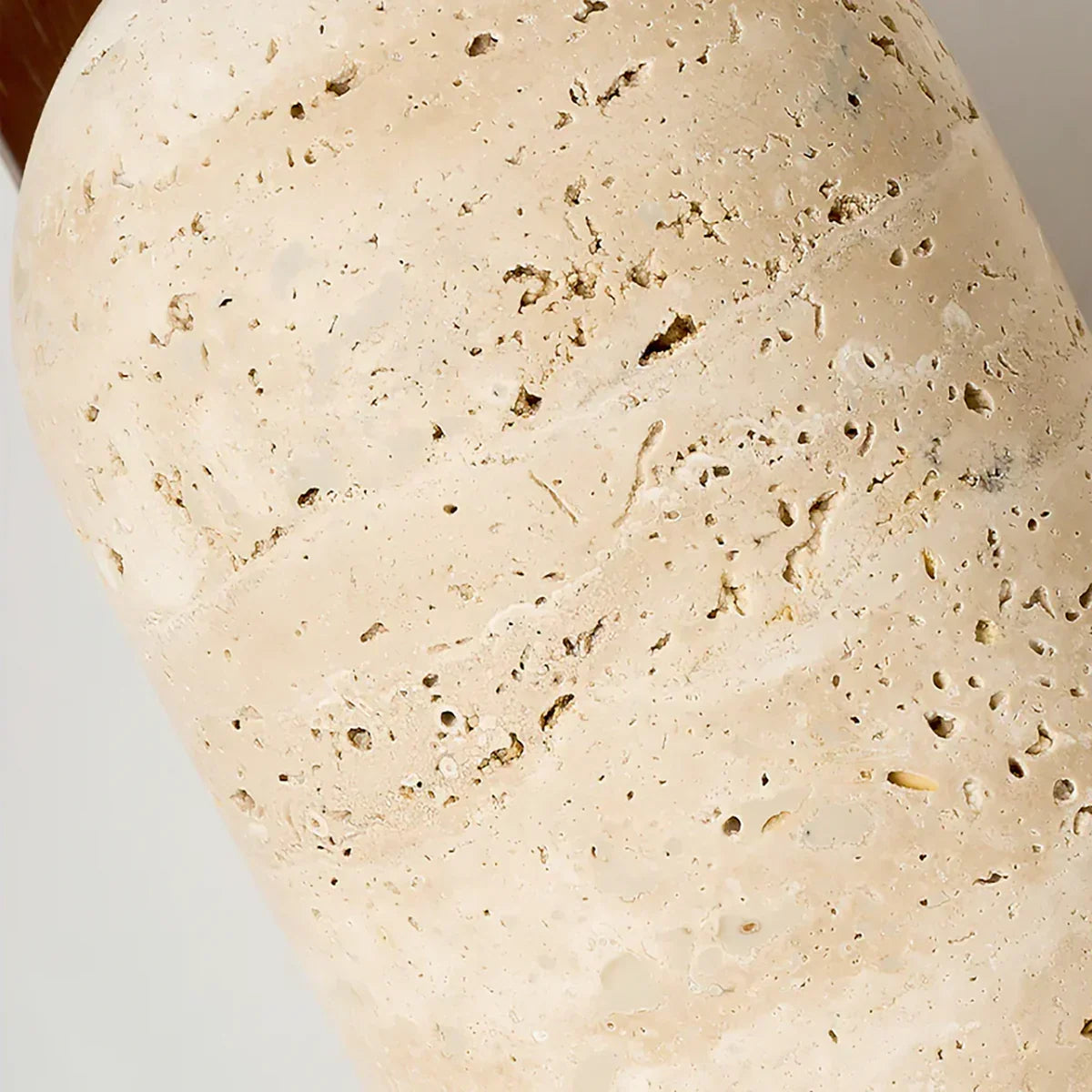 Travertine Mirabelle Wall Lamp – Travertine detail 11