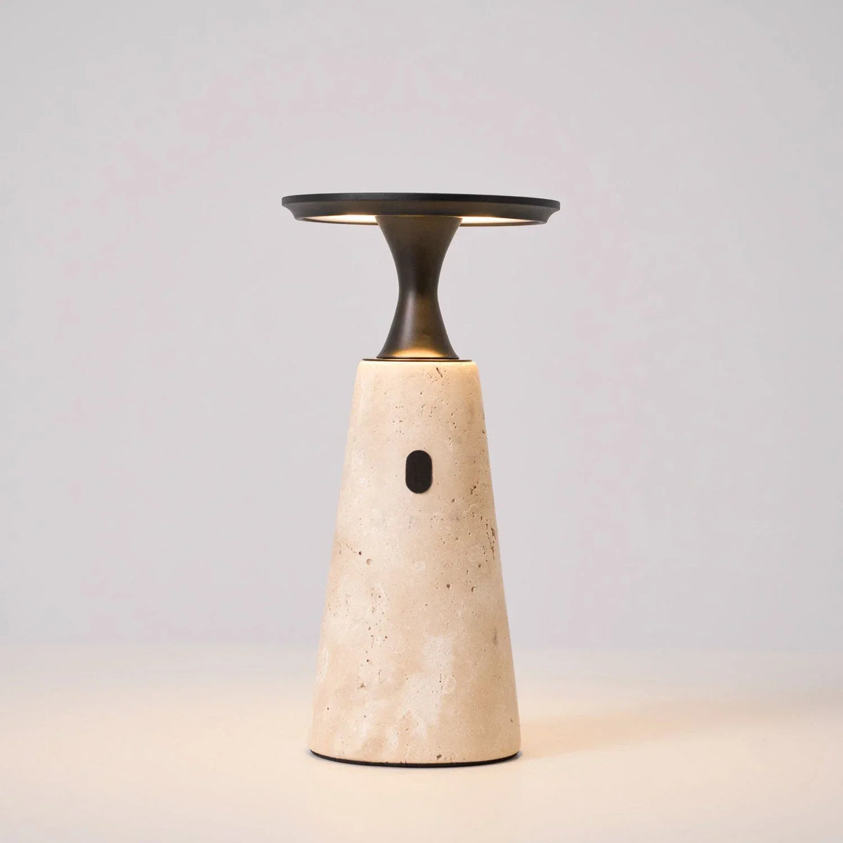 Travertine Terrava Rechargeable Table Lamp – Travertine detail 16