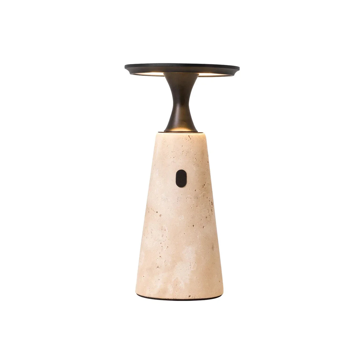 Travertine Terrava Rechargeable Table Lamp – Travertine detail 18