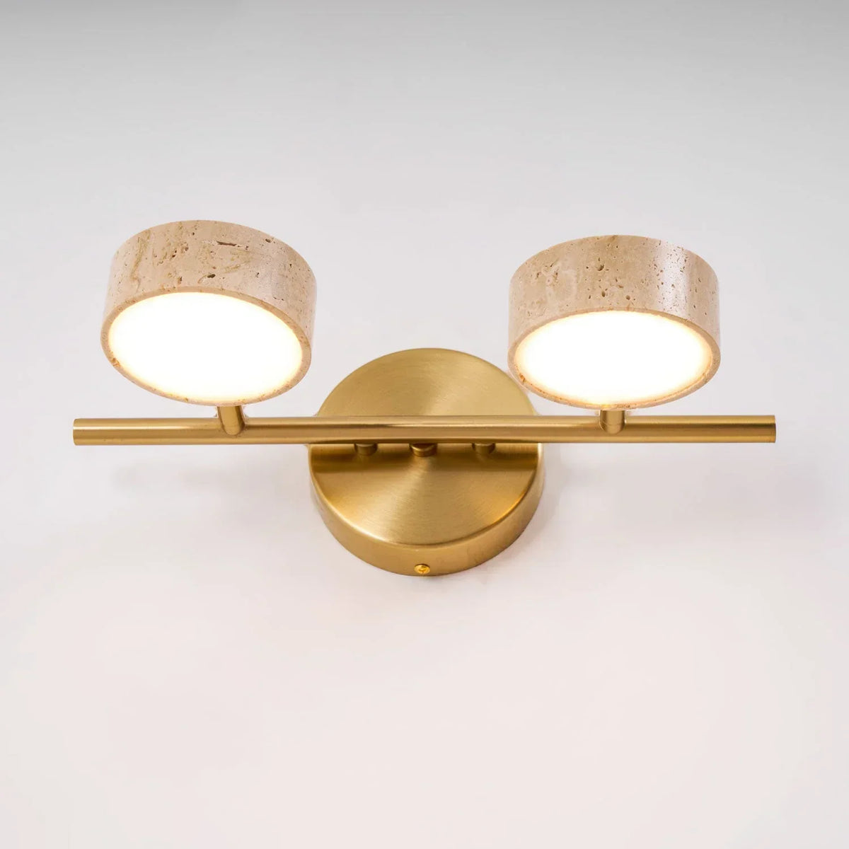Travertine Traviso Beam Wall Sconce – Travertine detail 14