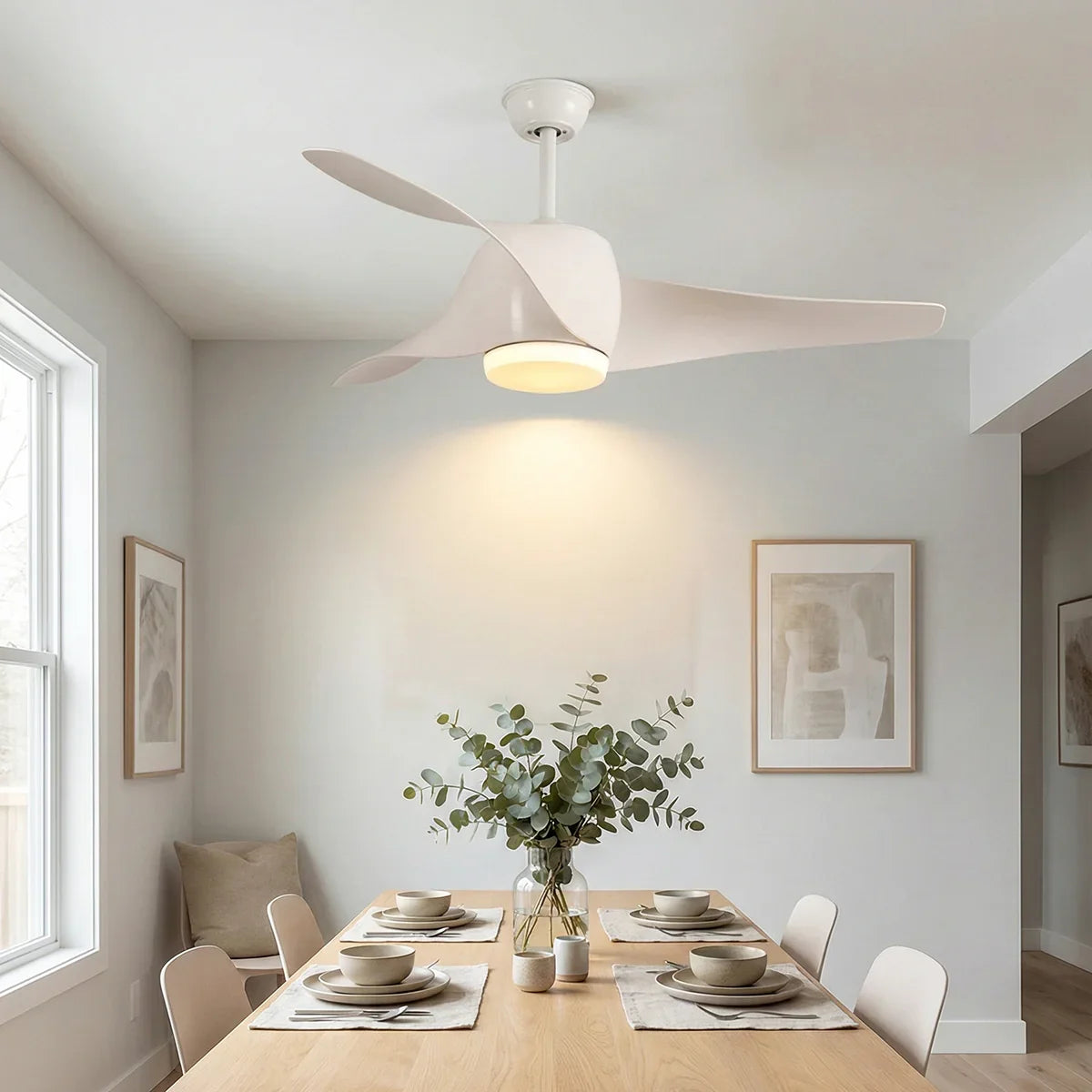 Verdantia Aero Three Blade Copper Ceiling Fan Light – Copper detail 6